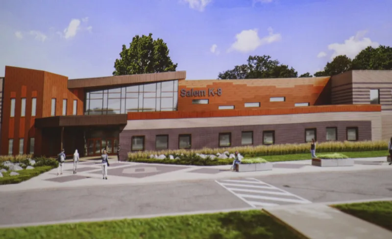 Salem schools preview new K-8 building